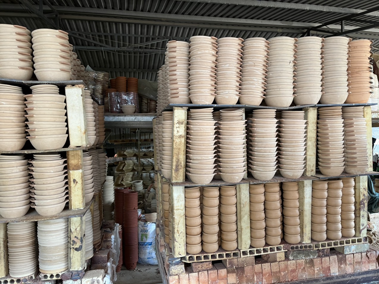 Quy trình nung niêu đất truyền thống
